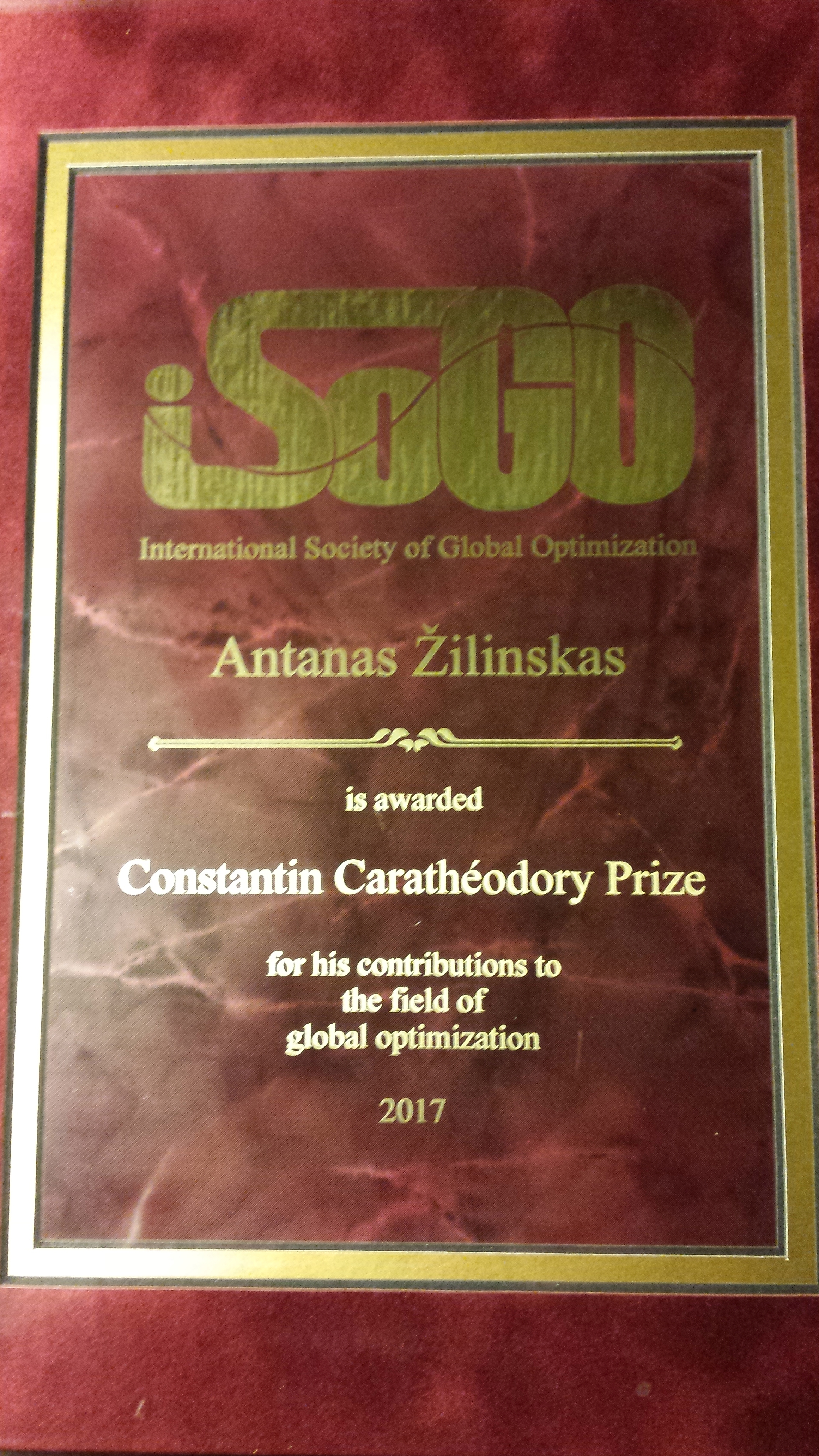 20170406 antanaszilinskas constantincaratheodoryprize